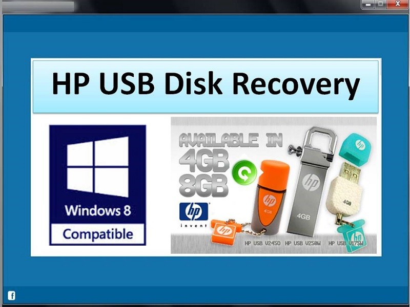 hp disk recovery tool usb